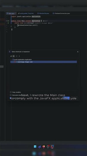 Ditching Swing for JavaFX! #shorts
