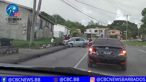 Motorists travelling in the area of the St. George Parish Church should exercise added caution. This as a collision in that area is causing some challenges for drivers. There were no reports of serious injury. 𝗩𝗶𝘀𝗶𝘁 𝗼𝘂𝗿 𝘄𝗲𝗯𝘀𝗶𝘁𝗲 𝘄𝘄𝘄.𝗰𝗯𝗰.𝗯𝗯 𝗳𝗼𝗿 𝗺𝗼𝗿𝗲 𝗼𝗳 𝘁𝗼𝗱𝗮𝘆'𝘀 𝘁𝗼𝗽 𝘀𝘁𝗼𝗿𝗶𝗲𝘀. (🔗Link in bio) 📸 Christopher Wood (Instagram/ @246senormadera) #CBCNewsBB #Collision #Accident #CBCNewsBarbados | CBC News Barbados