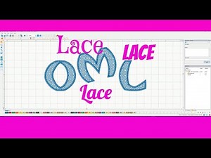 Machine Embroidered lace! Digitize FSL embroidery designs