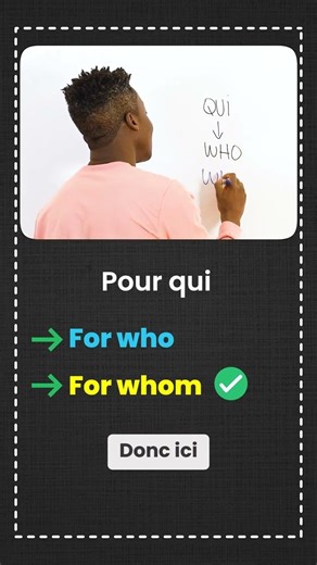“This is the person for who I work.” Ça semble logique mais c’est FAUX.