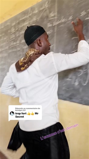 Réponse à @Ronilph 237 Saisis ta chance d’avoir ton examen avec Monsieur Secrets . & L’examen c’est demain . #camerountiktok🇨🇲237🥰 ##videoviral ##pourtoii #viralreels ##etudes