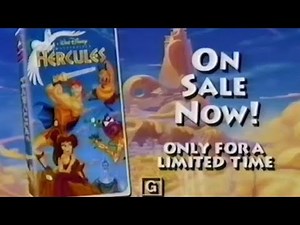Hercules vhs commercial 1998