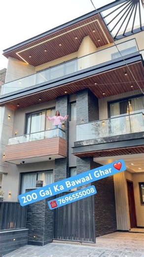 200 Gaj Ka Bawaal Ghar ❤️ 5 BHK House Sale in Mohali sector | Luxury Home Design
