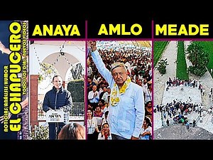 Mítines de AMLO A REVENTAR. Los de MEADE y ANAYA, ni las moscas llegan