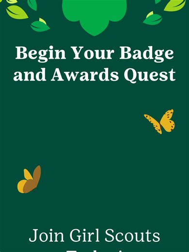 🌟 Embark on your journey of badges and awards by becoming a Girl Scout! Each Girl Scout brings her own unique curiosity, dreams and talents. Together, let’s explore countless activities where endless possibilities unfold. Make friends, gain new skills and give back to your community. Are you ready to start this adventure with us? Find out more at BeAGirlScout.org/join. 🌈👭✨