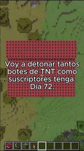 8,650 blocks of TNT, a GIANT crater #minecraft #shorts
