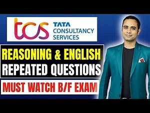 TCS NQT Reasoning PART-2 | TCS NQT Verbal Ability Part-2 | TCS NQT Exam | Pratik Sir