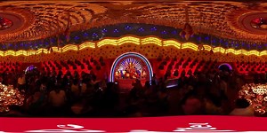 956K views · 3.7K shares | Experience Kolkata’s Durga Pujo like never before with Airtel. Take a 360° tour of the Dum Dum Park Tarun Sangha’s pandal based on the theme of fighting the inner demon. #OpenPujo360 #IndiaOnAirtel | Airtel India | Facebook