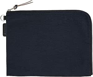 ほぼ日 Hobonichi Techo Planner Accessory Tragen Flat Pouch for A5 Size (Black)