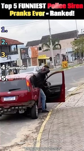 Top 5 Funniest Police Siren Pranks