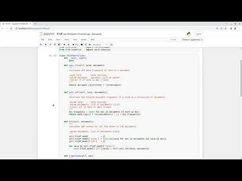 TF-IDF from Scratch in Python