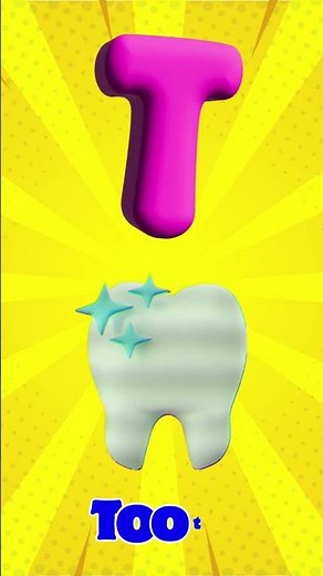 Letter T #kidssong #preschool #abcd #abcssong #3yearsold