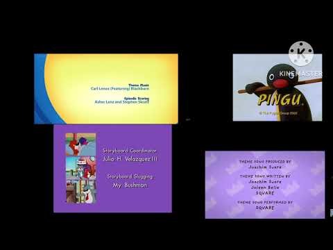 Justin Time Pingu PB&J Otter And Bossy Bear End Credits Remix