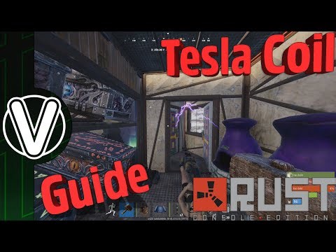 Rust Console Edition | How To Setup Tesla Coils *Very Easy* (Rust Guides)