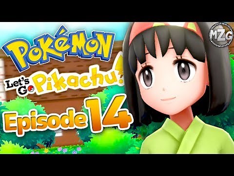 Pokemon Let's Go Pikachu & Eevee Gameplay Walkthrough - Episode 14 - Erika Gym Leader!