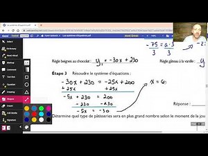 Secondaire 3 - Les systèmes d'équations