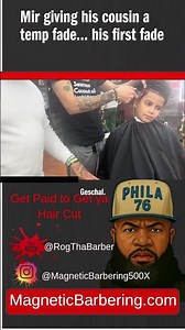 Epic First Temp Fade Transformation by Mir #BarberSkills #FadeTutorial