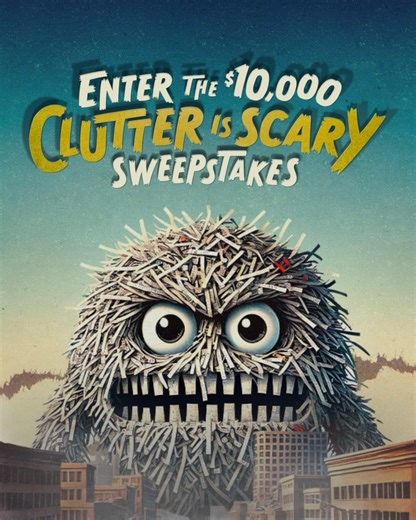 Go paperless in October to defeat clutter and be entered into the $10,000 ^1 Clutter Is Scary Sweepstakes. For more info, visit https://www.gmfinancial.com/en-us/sweepstakes/paperless.html?gmf_cid=np-asm-OrganicSocial-os---ClutterIsScarySweeps ^1NO PURCHASE NECESSARY. Only legal residents of the 50 United States or D.C. 18 who are existing customers of GM Financial before the start of the Sweepstakes, who have or are willing to sign up for a MyAccount, but not yet enrolled in paperless billing b