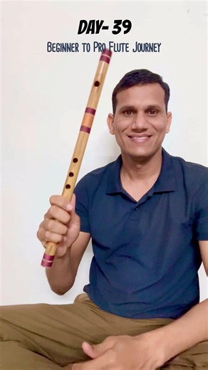 Day-39 I changed my Flute from PVC to bamboo