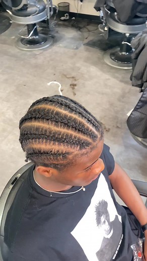 Men's Short Hair Cornrow Styles