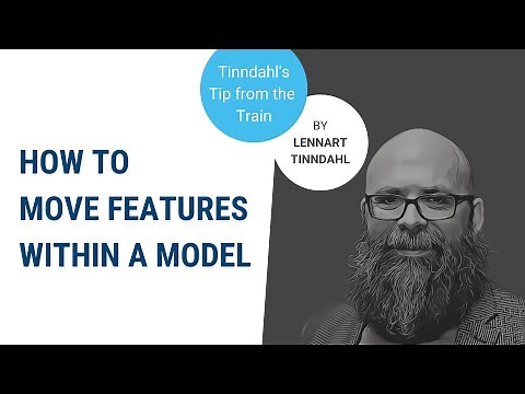 SOLIDWORKS TUTORIAL: How to move features within a model