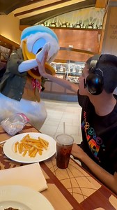 6.1K views · 387 reactions | Donald Duck giving Thomas a fist bump at Donald’s Tales of Adventure #autism #autismawareness #autismacceptance #asd #specialneeds #disney #disneyparks #disneyland #characterdining #donaldduck #donladstalesofadventure #fblifestyle | MagicWithThomas | Facebook