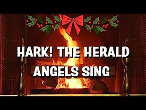 Boney M. - Hark! the Herald Angels Sing (Fireplace Video - Christmas Songs)
