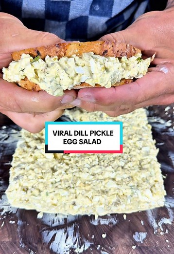 Spicy Dill Pickle Egg Salad Recipe