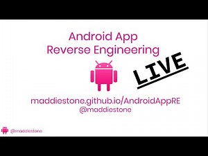 Android App Reverse Engineering (Almost Live!) - Part 2