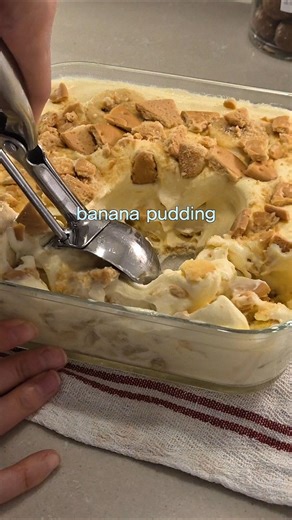 매그놀리아 이기는 홈메이드 바나나푸딩