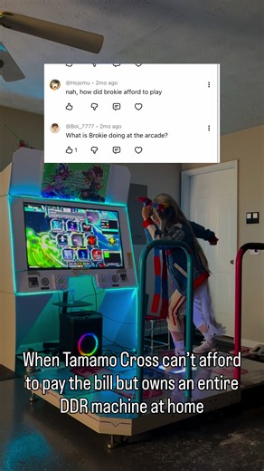 Anything but paying bills, that’s why brokie stays broke 😭 #tamamocross #cosplay #gamingsetup #umamusume #rhythmgame