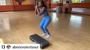 Not sure how to start your fitness journey? Not comfortable at the gym? Grab a stepper, find a spot in your home and get to it! You can create your own workout with your favorite playlist or find a YouTube video to get your going! Video Credit - @abenevolentsoul . Looking for where to purchase one? Link in BIO ☝️☝️ | Black Women "DO" Workout!