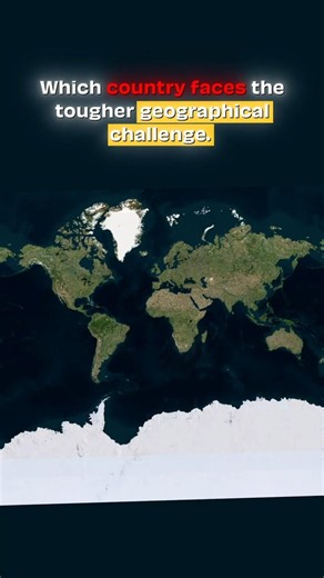 Which country faces tougher geographical challenges: Afghanistan 🇦🇫 or Chad 🇹🇩? #viral #history