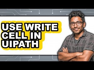 How to Use Write Cell in Uipath (updated)