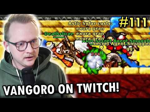 Tibia - Stream Sniper Gets Trapped And Dies FULL BLESS! (He is Big Noob)