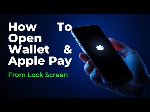 How To Open Wallet & Apple Pay From Lock Screen