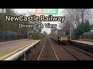 Driver Cab View || NewCastle Railway || UK Series 2024