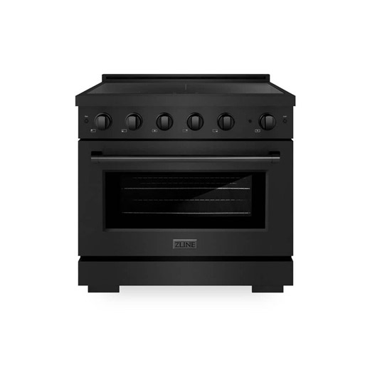 Reviews for ZLINE Kitchen and Bath 36 in. 5.2 cu. ft. Paramount Induction Range with 5 Element Cooktop in Black Stainless Steel | Pg 1 - The Home Depot