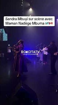 Sandra Mbuyi et Maman Nadege Mbuma Bako Sala Eloko Te Live Montréal 🇨🇦 #sandrambuyi #nadegembuma
