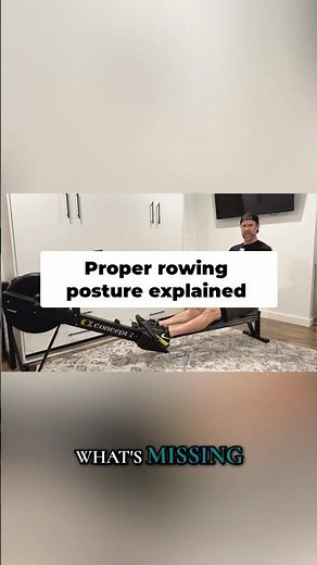Great Rowing Takes Place From 11 to 1 (Body Tilt and Swing)