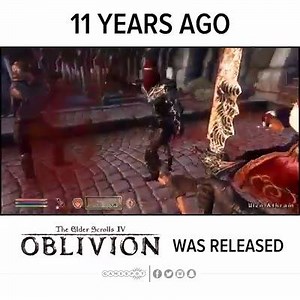 11 years since The Elder Scrolls IV: Oblivion was released. | Skyrim Guard