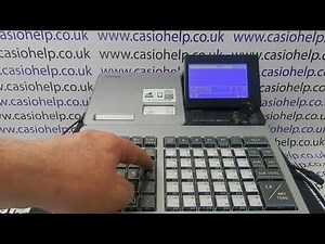 How To Correct A Mistake Casio SR-S4000 / PCR-T2500 / PCR-T2500L / PCRT2600L / SR-S920 Cash Register