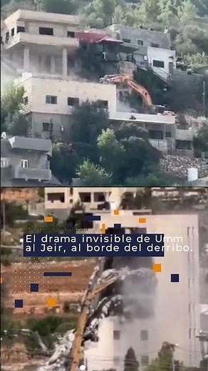⚒️🇵🇸 Demolición injusta | Israel prepara la demolición de una aldea palestina en Cisjordania