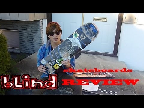 BLIND SKATEBOARDS DECK REVIEW! (Dwindle Distribution Review)