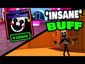 SECURITY PUPPET JUST GOT A MASSIVE BUFF! (FNAF TD Update)