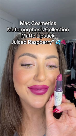 Mac Cosmetics Metomorphosis Collection Lipstick “Juiced Raspberry” 🍇💦