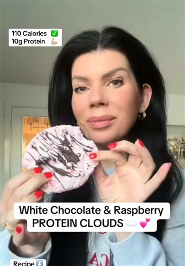 High Protein White Chocolate Clouds Recipe