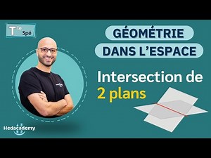 INTERSECTION DE 2 PLANS - Term Spé