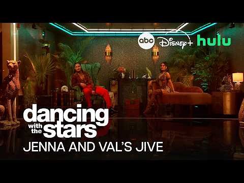 Jenna Dewan and Val Chmerkovskiy Viral Hits Night Jive | Dancing with the Stars