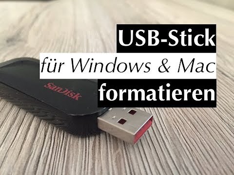 MAC: USB-Stick für Windows und Mac formatieren - so einfach gehts